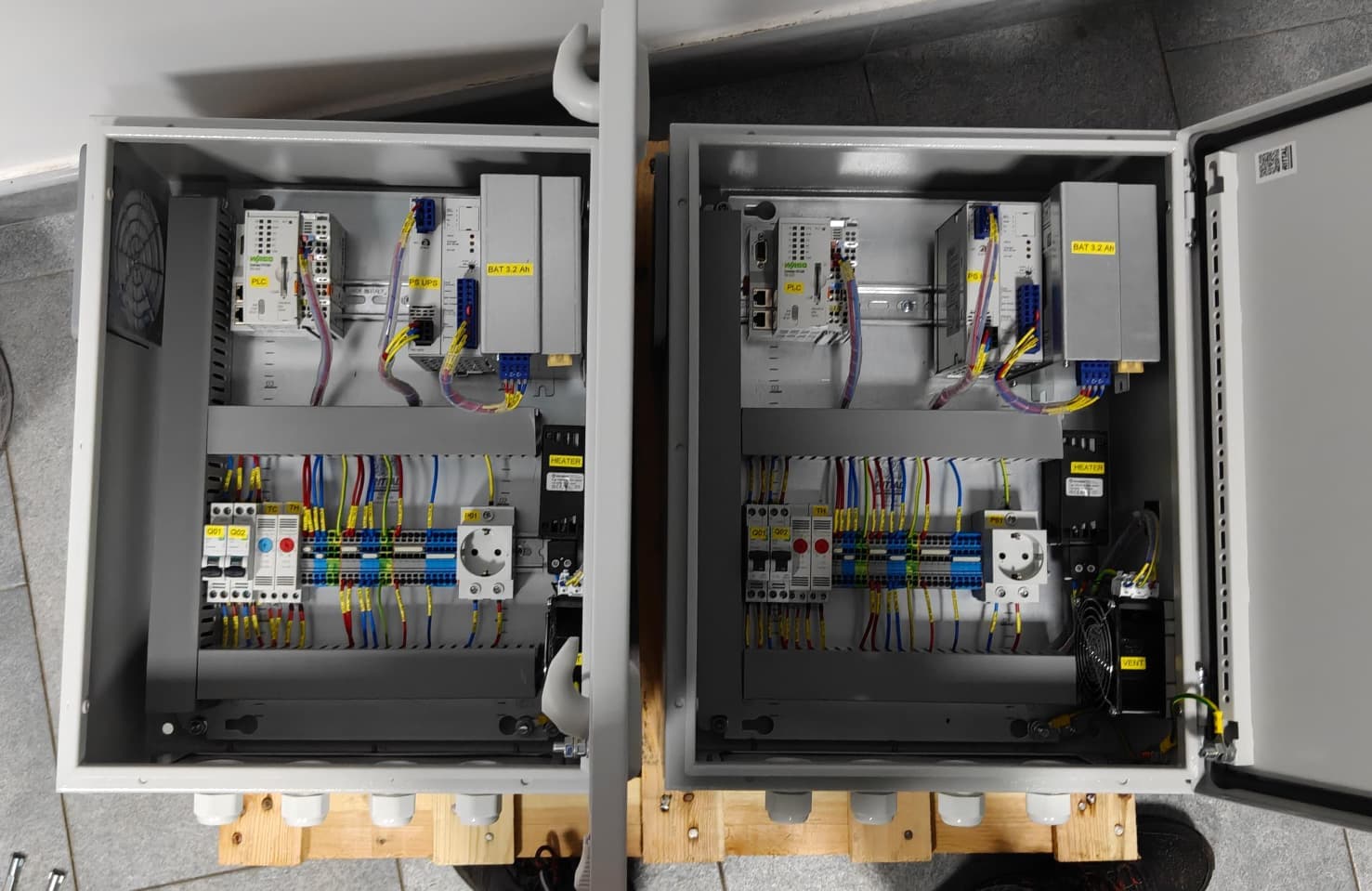 RTU pentru integrarea in EMS SCADA și SCADA DLC – Roata 1 (9.208 MW) și Roata 2 (7.728 MW)